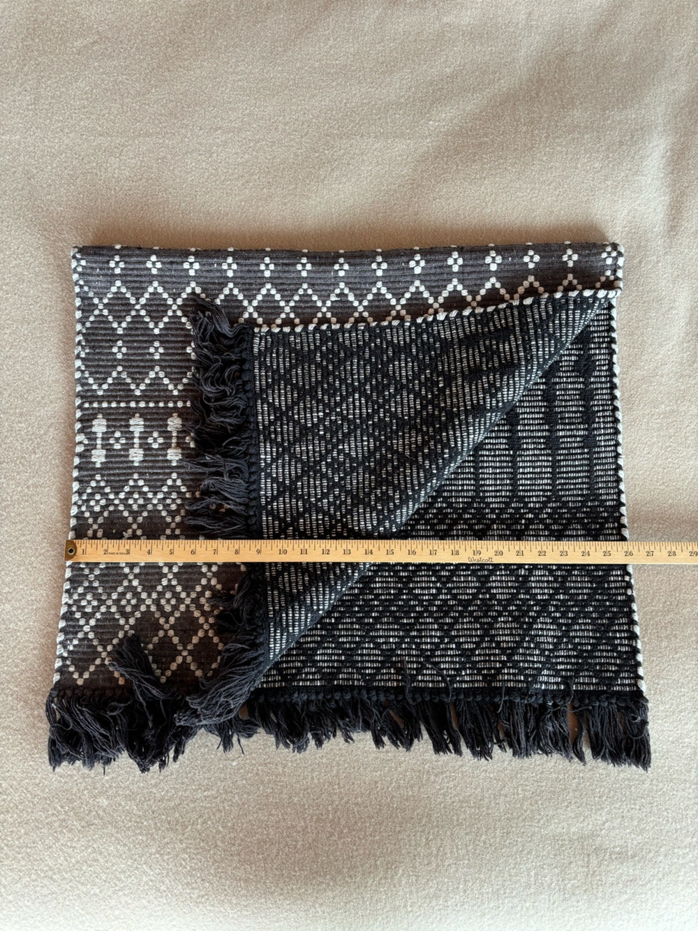 Woven Cotton Rug - Picture 7 of 7